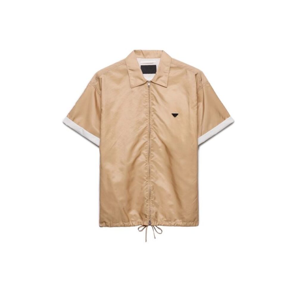 Prada Men Re-Nylon Short Sleeved Shirt